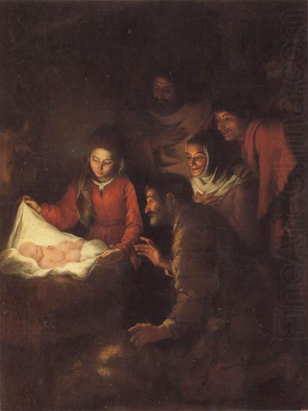 Bartolome Esteban Murillo Adoration of the Shepherds oil painting picture